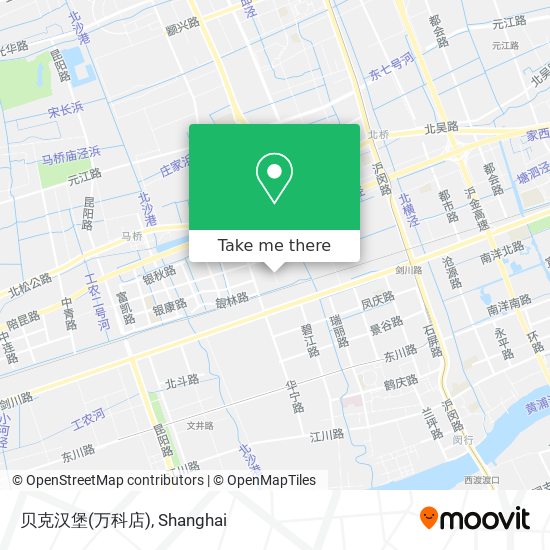 贝克汉堡(万科店) map