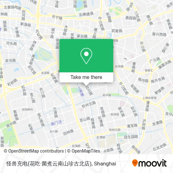 怪兽充电(花吃·菌煮云南山珍古北店) map