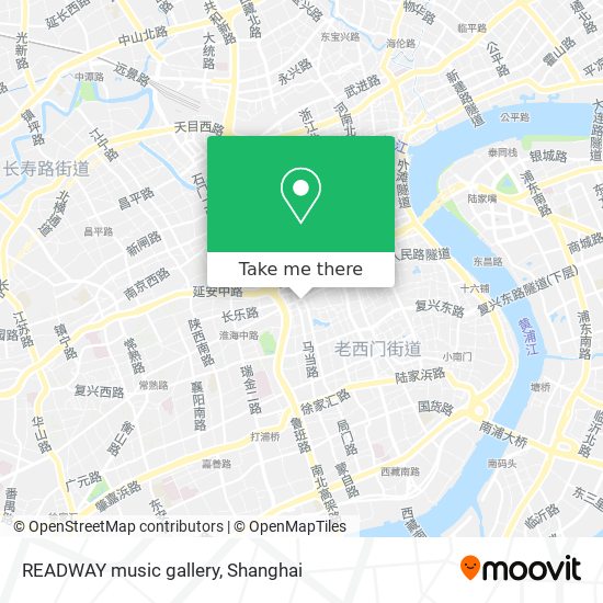 READWAY music gallery map