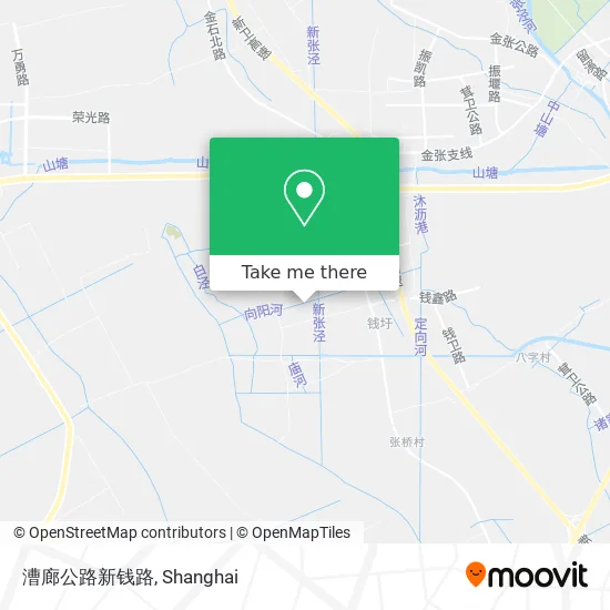 漕廊公路新钱路 map