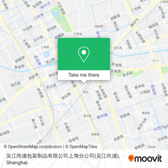 吴江尚浦包装制品有限公司上海分公司 map