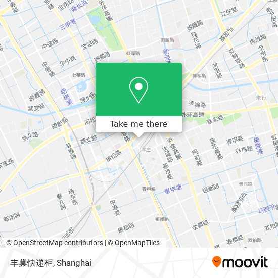 丰巢快递柜 map