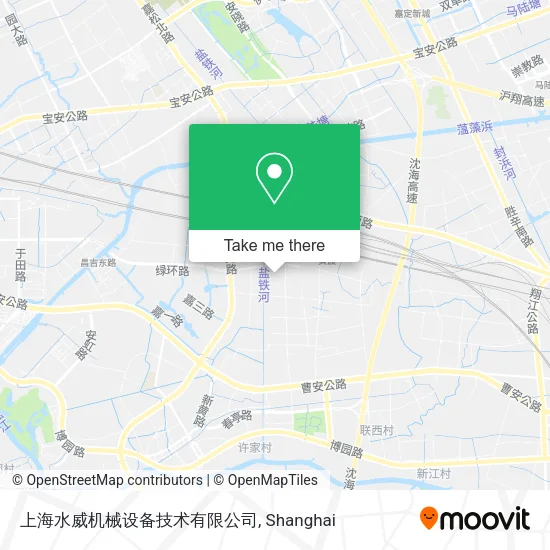 上海水威机械设备技术有限公司 map