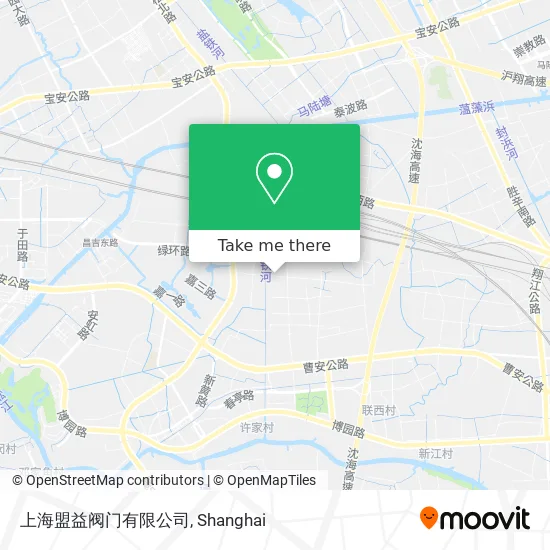 上海盟益阀门有限公司 map