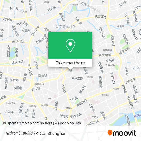 东方雅苑停车场-出口 map