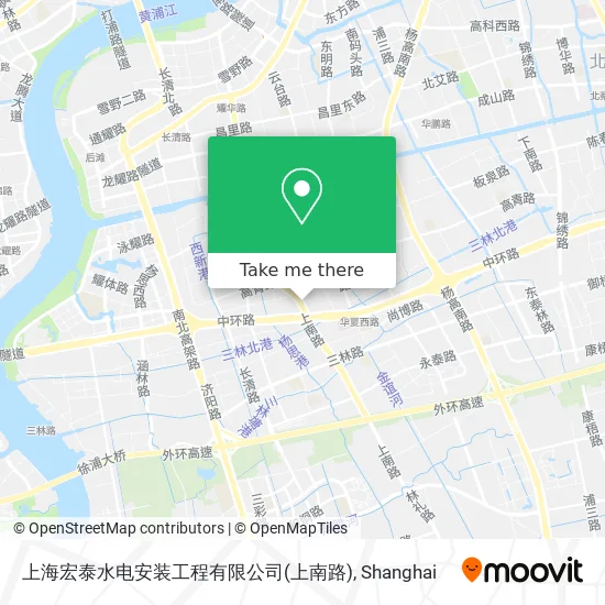 上海宏泰水电安装工程有限公司(上南路) map