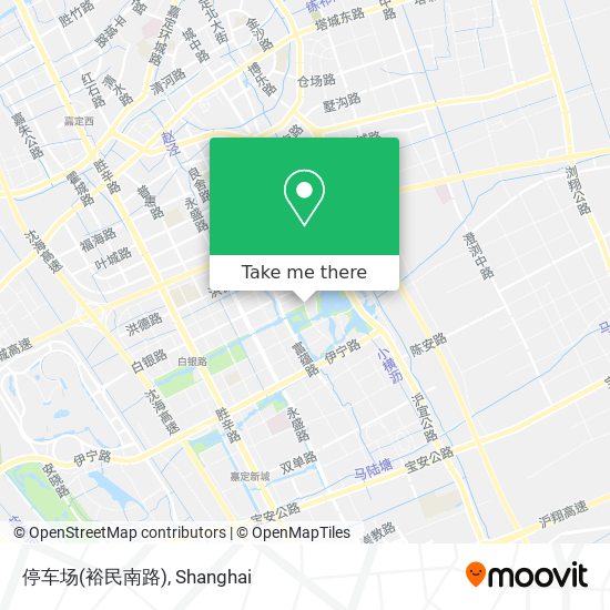 停车场(裕民南路) map