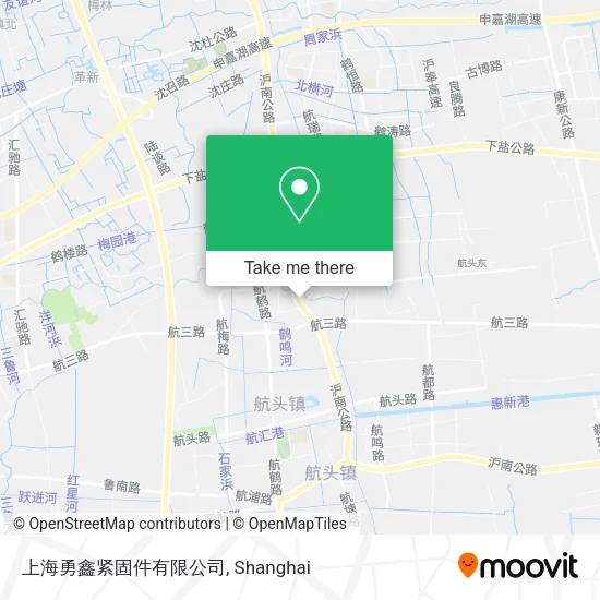 上海勇鑫紧固件有限公司 map