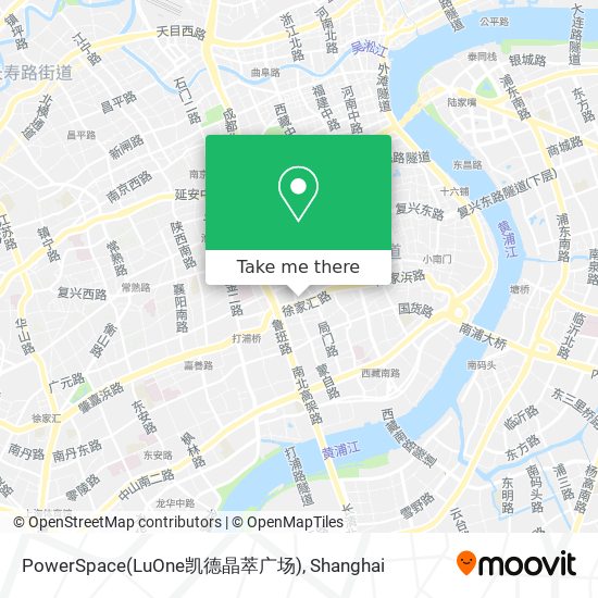 PowerSpace(LuOne凯德晶萃广场) map