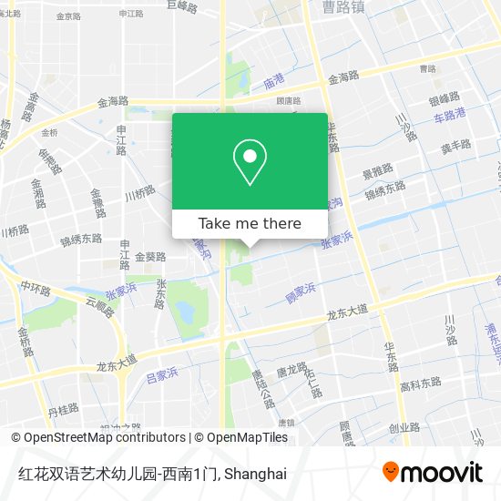 红花双语艺术幼儿园-西南1门 map