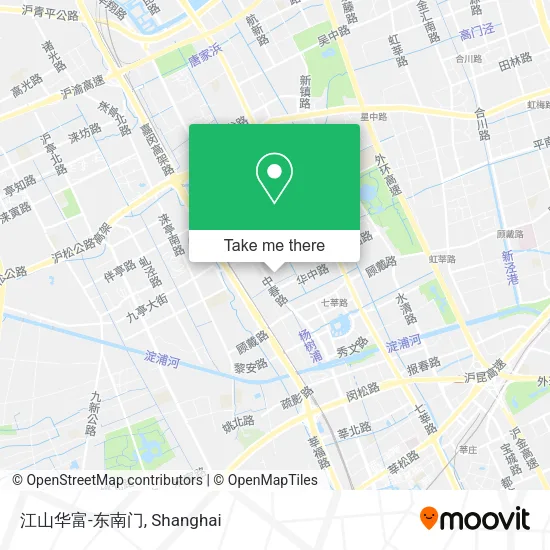 江山华富-东南门 map