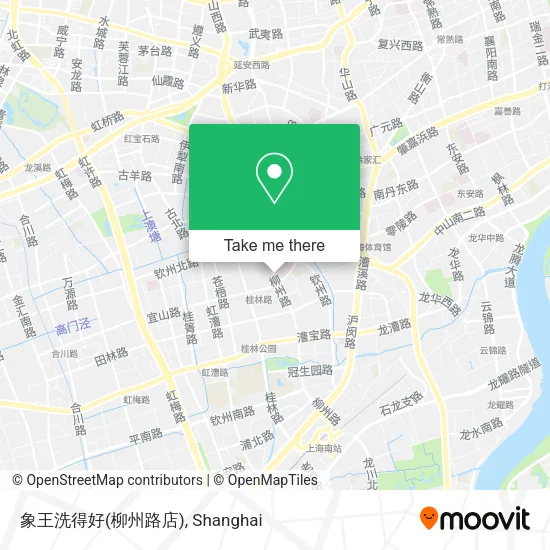 象王洗得好(柳州路店) map