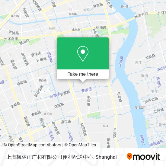 上海梅林正广和有限公司便利配送中心 map