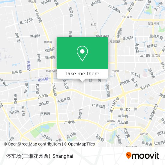 停车场(三湘花园西) map
