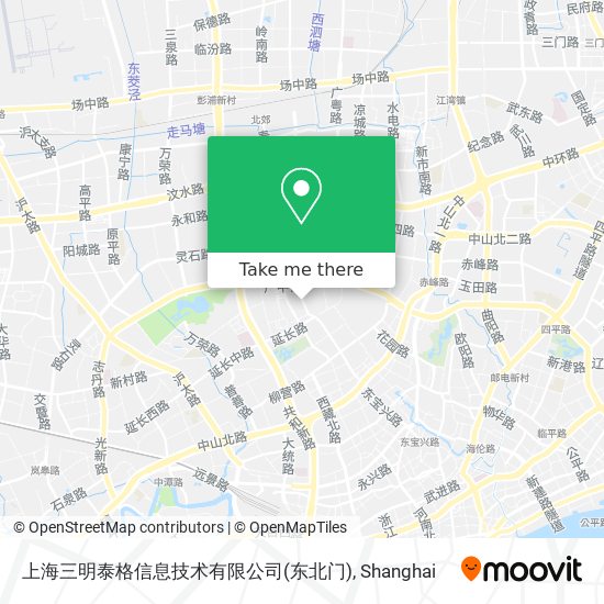 上海三明泰格信息技术有限公司(东北门) map