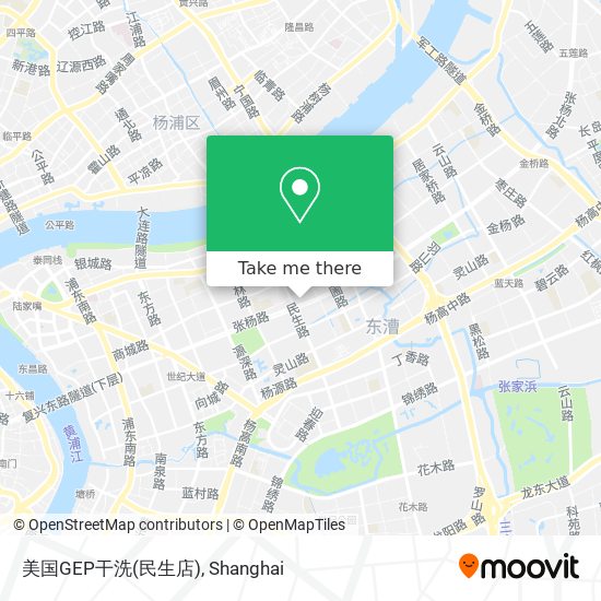 美国GEP干洗(民生店) map