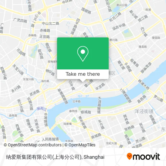 纳爱斯集团有限公司(上海分公司) map