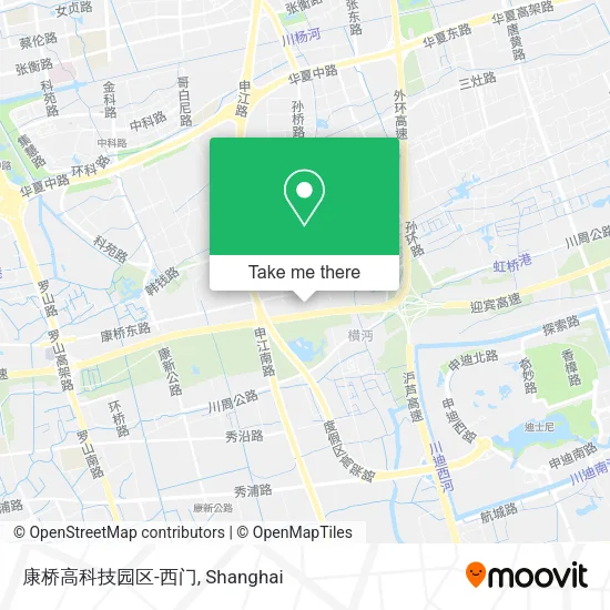 康桥高科技园区-西门 map
