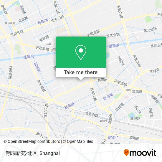 翔瑞新苑-北区 map