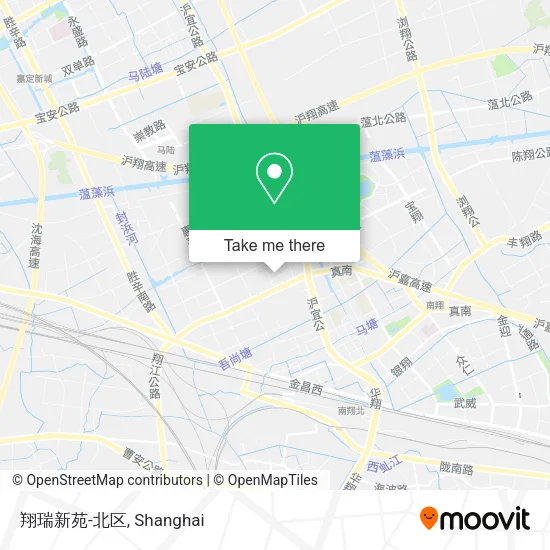 翔瑞新苑-北区 map