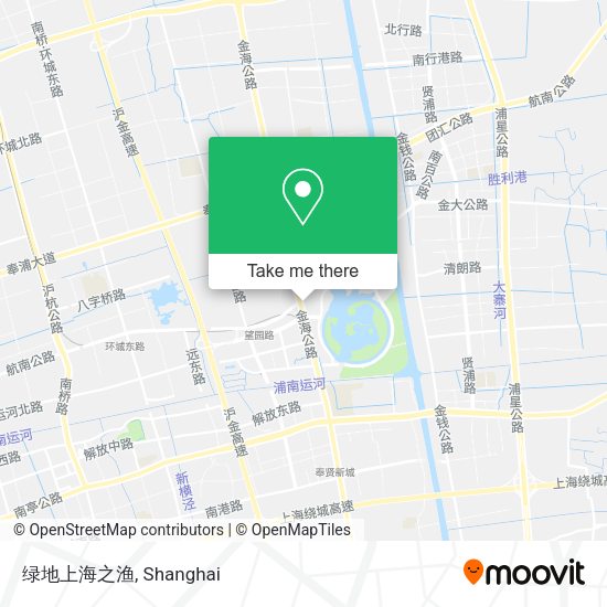 绿地上海之渔 map