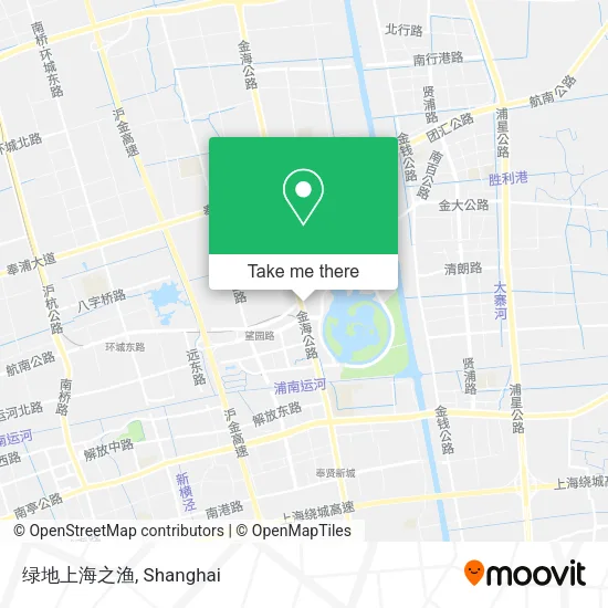 绿地上海之渔 map