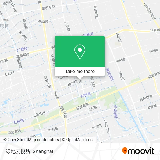 绿地云悦坊 map