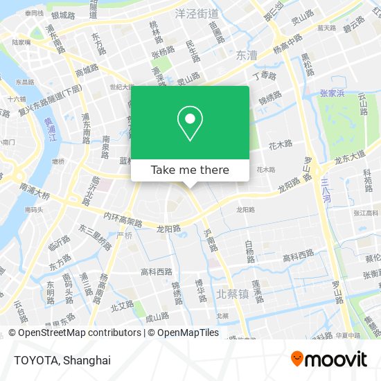 TOYOTA map