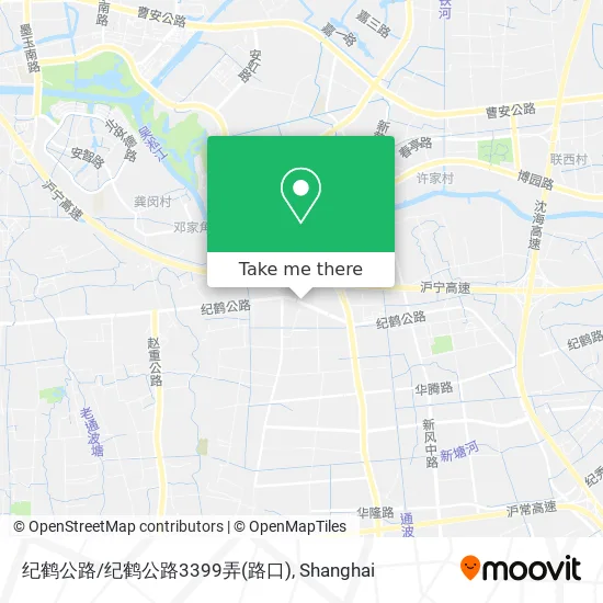 纪鹤公路/纪鹤公路3399弄(路口) map