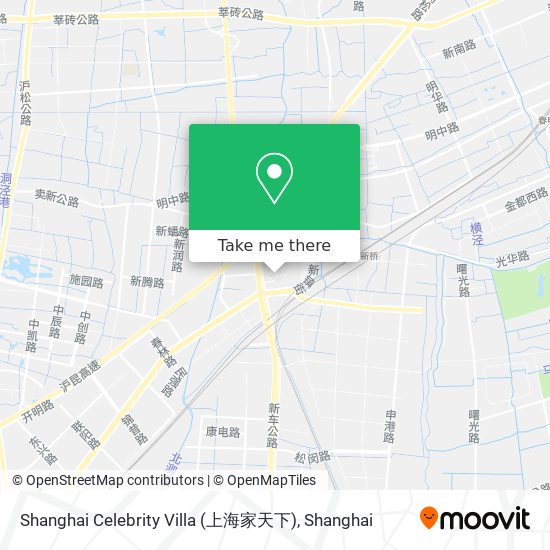 Shanghai Celebrity Villa (上海家天下) map