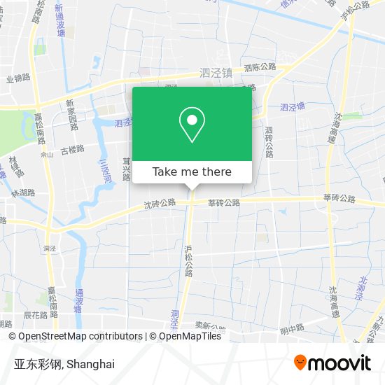亚东彩钢 map