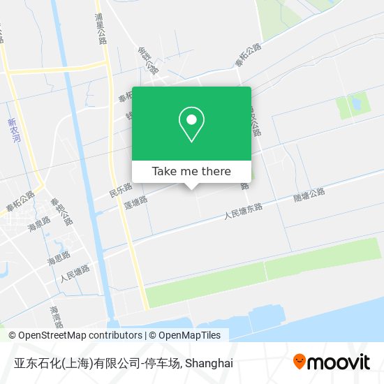亚东石化(上海)有限公司-停车场 map