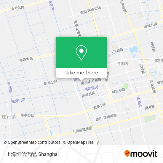 上海恒信汽配 map