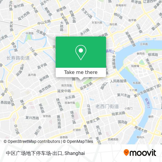 中区广场地下停车场-出口 map