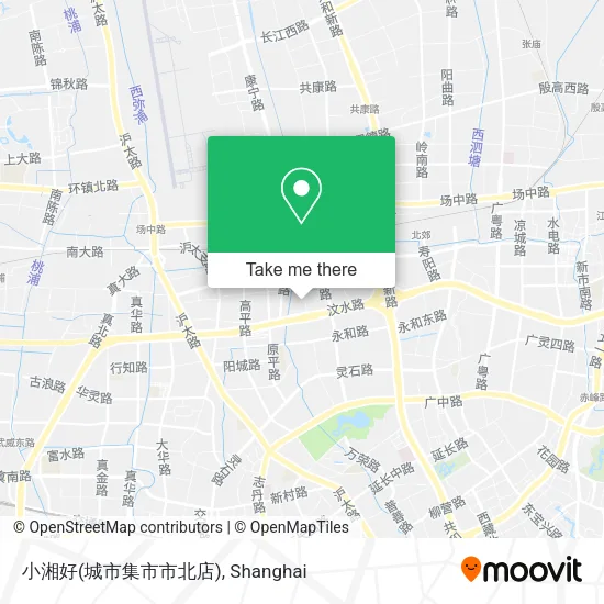 小湘好(城市集市市北店) map