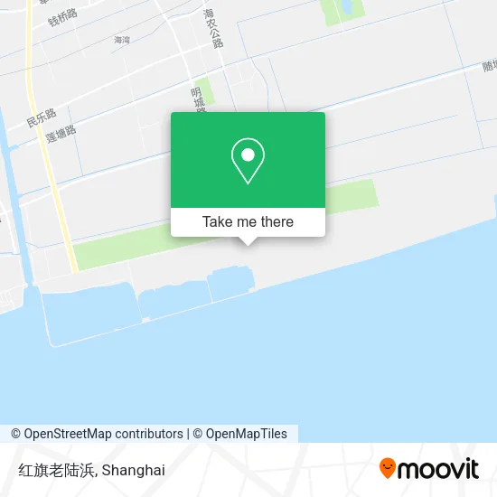 红旗老陆浜 map