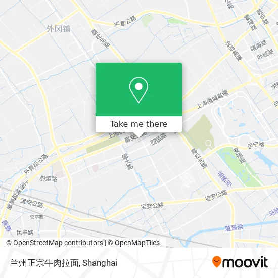 兰州正宗牛肉拉面 map