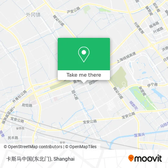 卡斯马中国(东北门) map