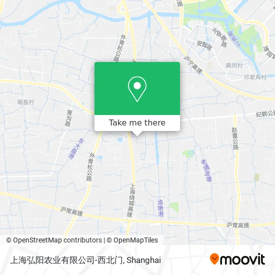 上海弘阳农业有限公司-西北门 map