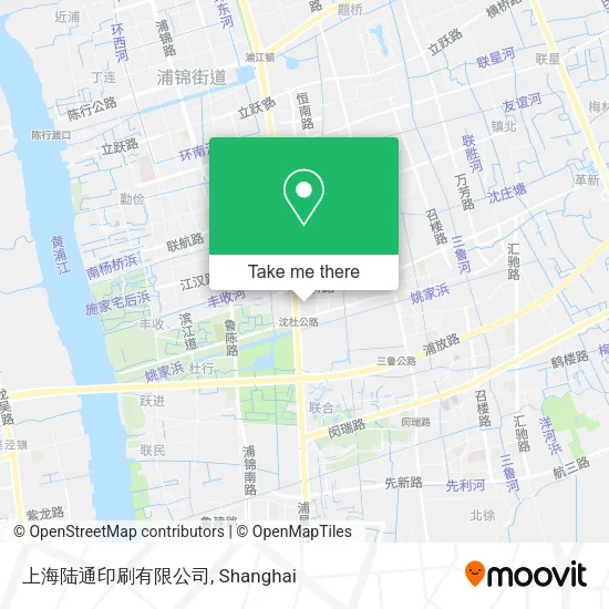 上海陆通印刷有限公司 map