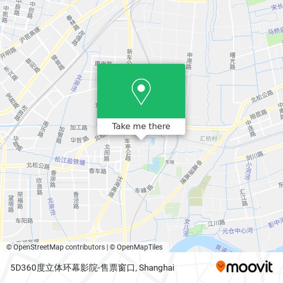 5D360度立体环幕影院-售票窗口 map
