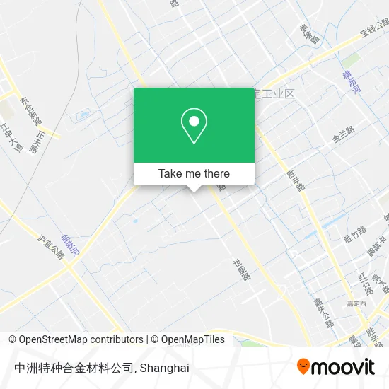 中洲特种合金材料公司 map