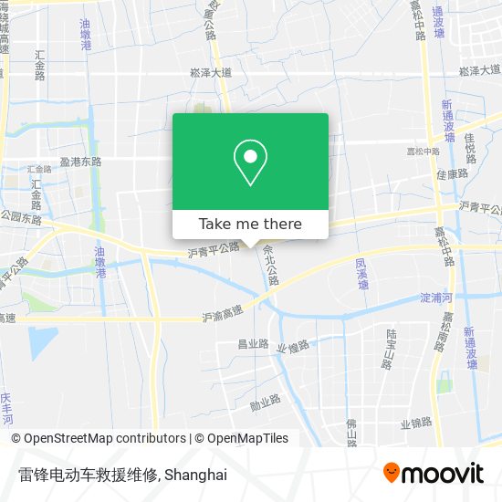 雷锋电动车救援维修 map