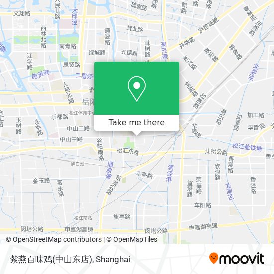 紫燕百味鸡(中山东店) map