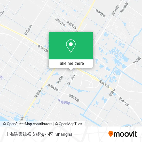 上海陈家镇裕安经济小区 map