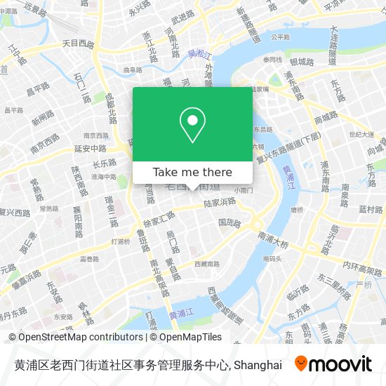黄浦区老西门街道社区事务管理服务中心 map