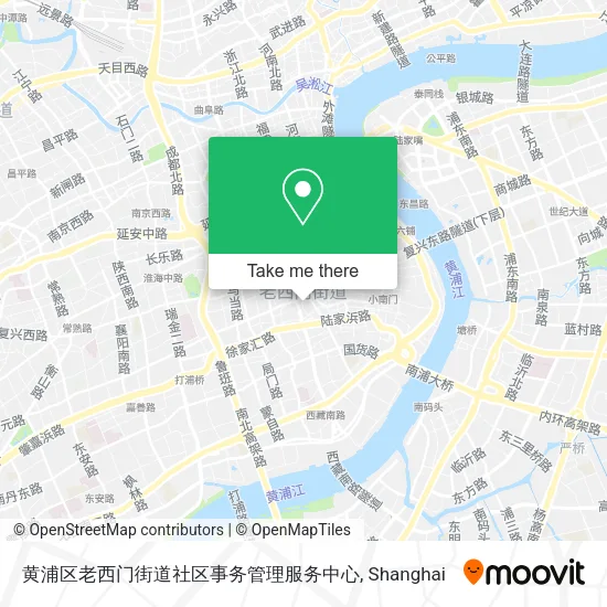 黄浦区老西门街道社区事务管理服务中心 map