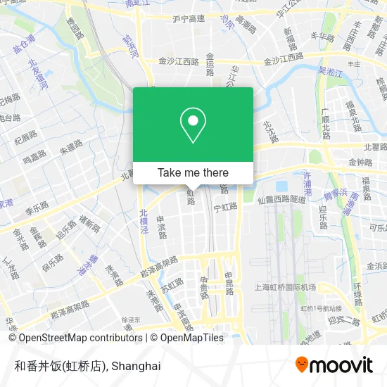 和番丼饭(虹桥店) map