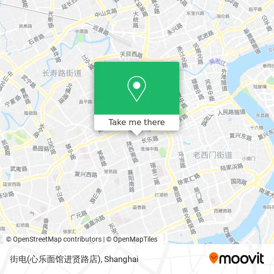 街电(心乐面馆进贤路店) map