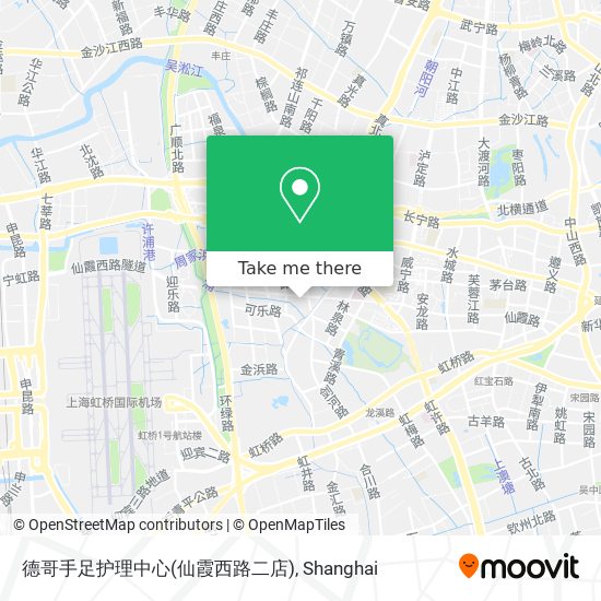 德哥手足护理中心(仙霞西路二店) map